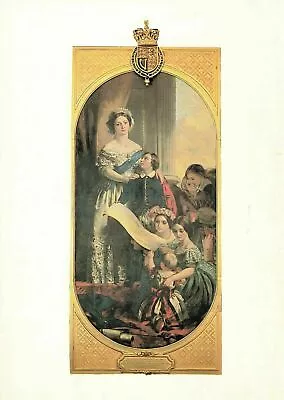 Art Postcard Queen Victoria & Her Children In 1851 By John Calcott Horsley NG3 • $6.18