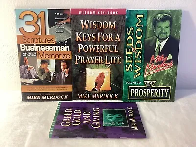 Mike Murdock Booklet Lot Of 4 • $16.99