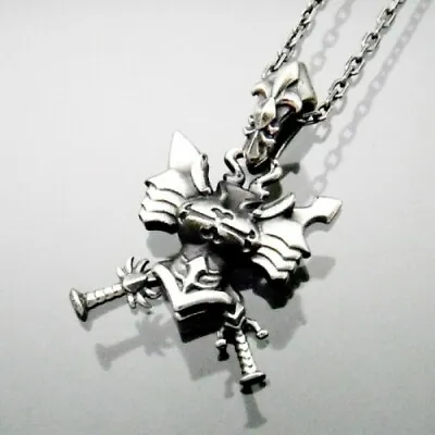 Fairy Tail Erza Scarlet Heart Kreuz Pendant Necklace Jewelry Limited Japan New • £146.54