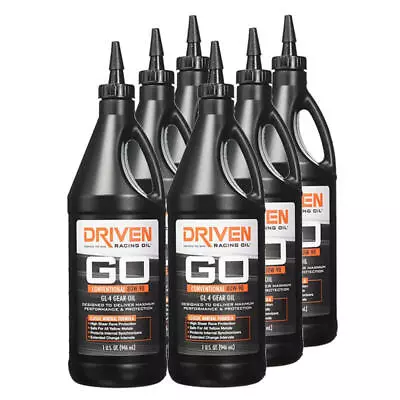 Driven Racing Gear Oil 04530 GL-4 Oil 80W-90 Conventional 6 Quarts • $85.88