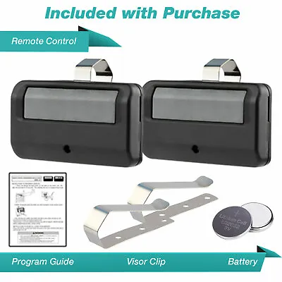 2 For Chamberlain 950ESTD 891LM Garage Door Opener Remote Security+ 2.0 MyQ • $14.50