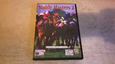 Stable Masters 2 - Horse Breeding Racing & Betting Pc Game - Complete - Vgc • £19.99