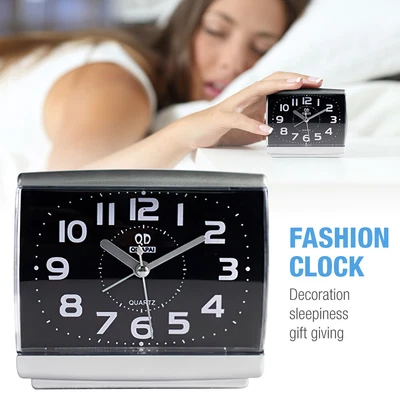 $14.27 • Buy Analogue Alarm Clock Analog Loud Battey Bedside Desktop Table Silent Minimalist