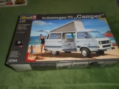 Revell 07344 1/25 Volkswagen T3  Camper  Plastic Model Kit • $14.99