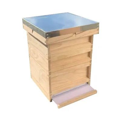 Beehive + 2 Supers - New Zealand Pine - British National- Beekeeping Supplies UK • £129.85