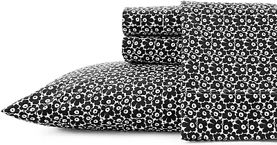 Marimekko Percale Collection Sheet Set-100% Cotton Crisp & Cool Lightweight & • $136.08