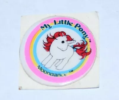 $14.99 • Buy Vintage G1 MLP My Little Pony Puffy Sticker MOONDANCE New Sticky