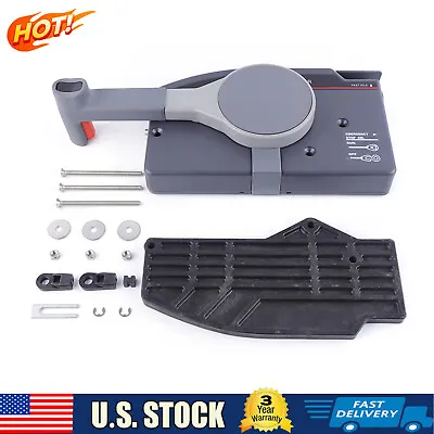 Outboard Side Remote Control Box&Fast Idle Lever For Yamaha 703 Outboard Engine • $100.70