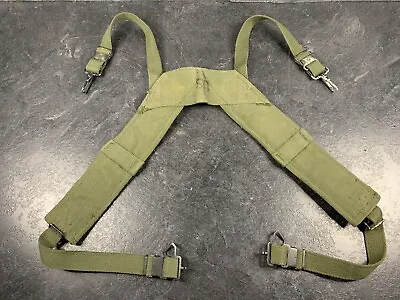 Vietnam US Army Military M1956 M56 Suspenders Web Field Gear Regular • $27.63
