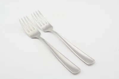 Gense FACETTE Korea Set Of 2 Used Dinner Forks 7 3/8  • $22.50