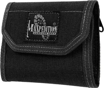Maxpedition MX253B CMC Black Lightweight Tactical Wallet • $22