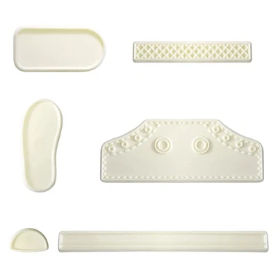 £9.99 • Buy JEM 6 Set HIGH CUT SNEAKERS Trainer Shoe Icing Cutters Embosser Sugarcraft Cake