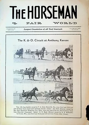 Horseman & Fair World Magazine Harness Racing July 26 1939 K&O Circuit • $32.22