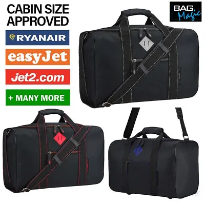 RYANAIR Approved Cabin Bag EASYJET Underseat Cabin Travel Luggage - 40x25x20cm • £10.99