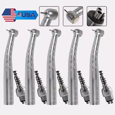 5* KaVo Style Dental High Speed Handpiece + 4 Hole Quick Coupler Coupling Swivel • $194.26