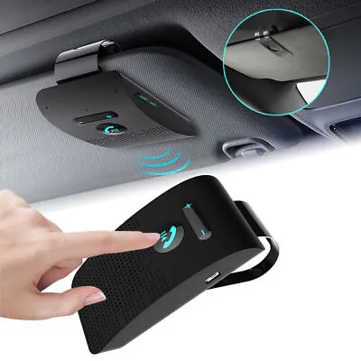 Car Wireless Bluetooth Handsfree Sun Visor Speakerphone Multi-point BT Speaker • $19.99