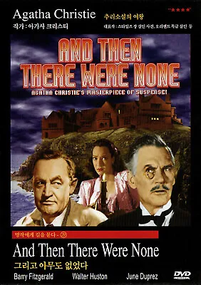 £5.95 • Buy And Then There Were None (1945) All Region DVD Agatha Christie Barry Fitzgerald