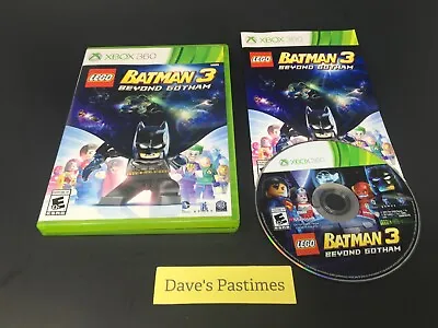 LEGO Batman 3: Beyond Gotham (Microsoft Xbox 360) Complete W/Manual NM Disc V1 • $6.98