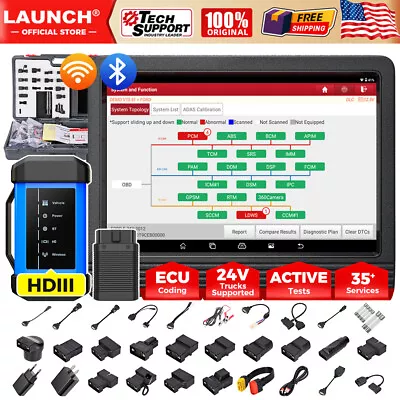 $759 • Buy 2023 LAUNCH X431 V+ PRO3S+ HDIII HD3 Heavy Duty Truck Scanner Diagnostic TPMS