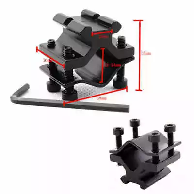 Weaver Picatinny Mount Barrel Clamp For Mosin Nagant /SKS Rifle Rail Light Bipod • $8.78