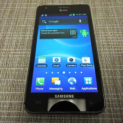 Samsung Galaxy S2 Sgh-i777 (at&t) Clean Esn Works Please Read!! 59747 • $42.49