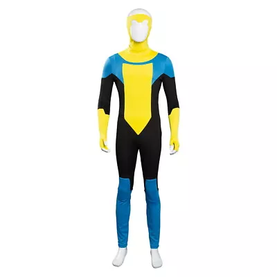 Invincible Adult Costume Superhero Uniform Suit Mark Grayson TV Show Cosplay • $65.41