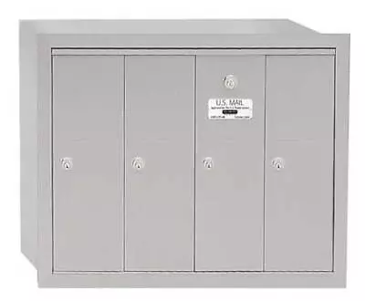 Salsbury Industries 3504Aru Vertical Mailbox Aluminum Powder Coated 4 Doors • $489.99