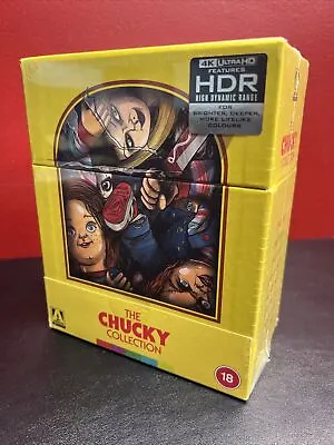 The Chucky Collection Limited Edition (4K UHD+Blu-ray+Extras) Sealed ***MINT**** • $174.99