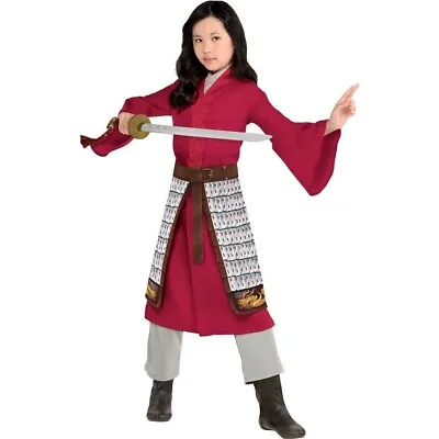 Disney Mulan Live Action Child Costume Girls Toddler 3-4 Brand New Dress Up NEW • $16.99