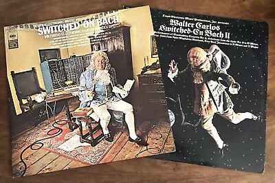 WALTER CARLOS ~ SWITCHED ON BACH I & II / JAPAN QUAD ELECTRONIC LOT NM W/INSERTS • $9.99