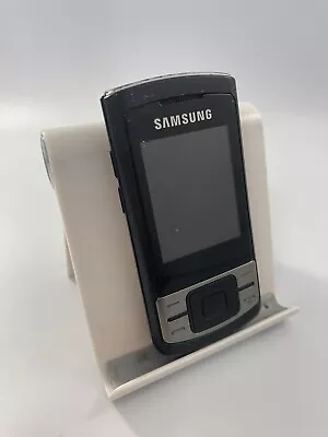 Samsung C3050 Stratus Black O2 Network 15MB 2.0  0.3MP SMS Mobile Slide Phone • £14.99