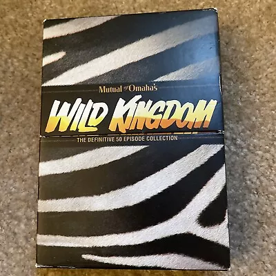 Mutual Of Omaha WILD KINGDOM The Definitive 50 Episode Collection 7-DVD Set • $85