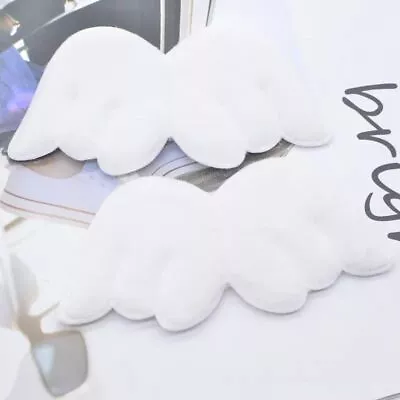 Furry Felt Angel Wing Shape Padded Applique For DIY Patch And Baby Clothes Decor • $9.99