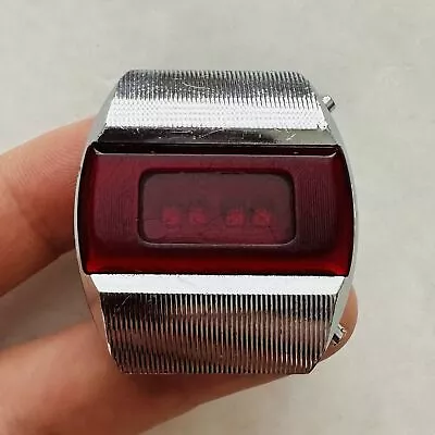 RARE Electronika 1 Red Pulsar PARTS/REPAIR USSR Watch Soviet Vtg Electronica • $72.31