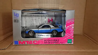 1/43 Mtech   Epoch Mazda Efini Rx-7 Silver Blue Bathurst  Ms-02 Made In Japan • $62.99
