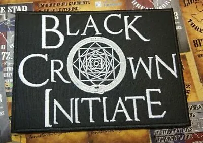 $9.15 • Buy Embroidered Black Crown Initiate Death Metal Band Patch