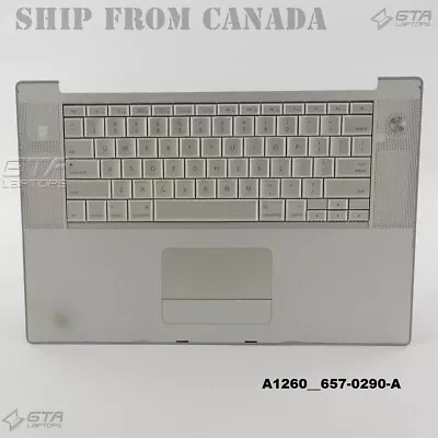 Apple MacBook Pro A1260 2008 Palmrest W/keyboard & Touchpad 657-0290-A Grade B  • $21.87