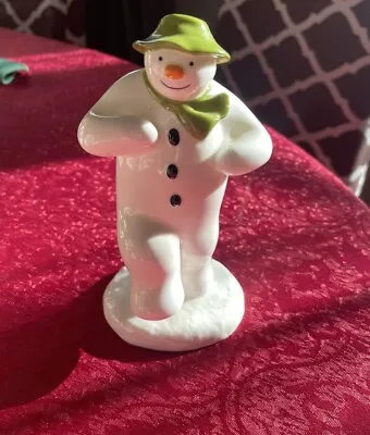 Coalport Magical Moment Snowman Ornament Excellent Condition • £45