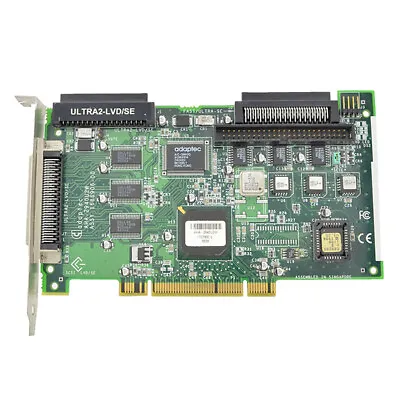 Adaptec AHA-2940U2W PCI SCSI Lvd/Se Controller Card • £56