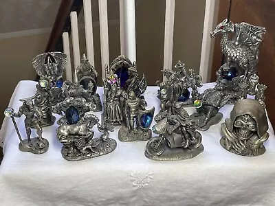 16x Lot Vintage Myth And Magic Collection Dragons Fairies Wizards Skull Master • £84.75