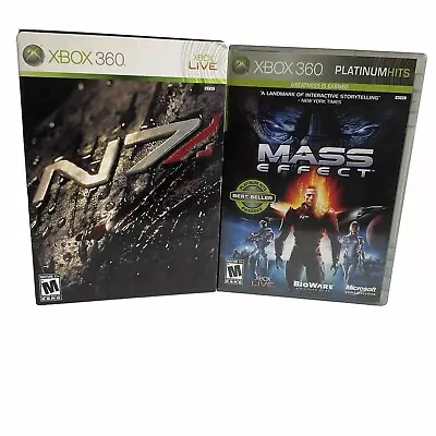 BUNDLE-Mass Effect 123 Trilogy Collector's Edition + Platinum Hits(Xbox 360)M • $79