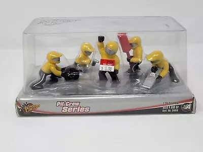 2005 NASCAR Yellow Pit Crew Series Scale 1:24 Action Figures Winner's Circle New • $13.95