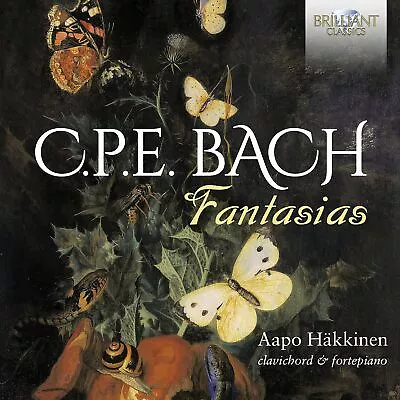 C.P.E. Bach: Fantasias Aapo Hakkinen AudioCD New FREE & FAST Delivery • £10.74