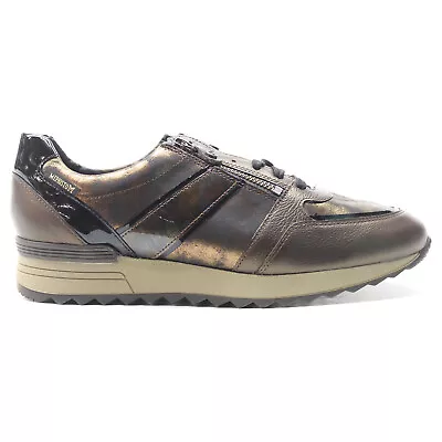 Mephisto Womens Trainers Toscana Casual Lace-Up Low-Top Metallic Leather • $125.30