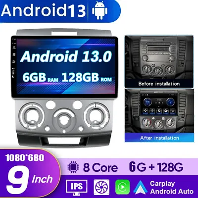 Android 13 For Ford Ranger Pj Pk Mazda Bt50 Car Stereo Apple Carplay Head Unit  • $359.99