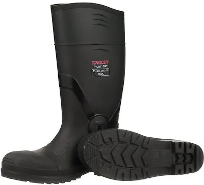 Tingley 31261 Mens PVC Knee Steel Toe Rubber Boots (Sizes: 7-14)  (31251 OLD #) • $28.95