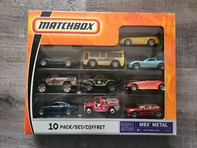 Matchbox 2006 MBX Metal 10 Pack With Exclusives - New In Package  B5609 • $15.50