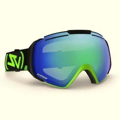 VonZipper El Kabong Snow Goggle Frostbyte Lime Quasar Chrome Von Zipper Goggles • $107.99