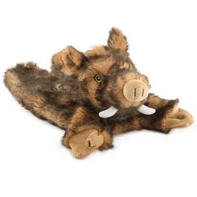 Ancol Plush Dog Toy Huge Hog Soft & Silent Puppy Comforter Perfect For Cuddling • £11.35