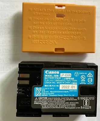 New Genuine LP-E6 Battery For For Canon EOS 5D Mark II III IV 70D 80D 90D LC-E6E • $30.99